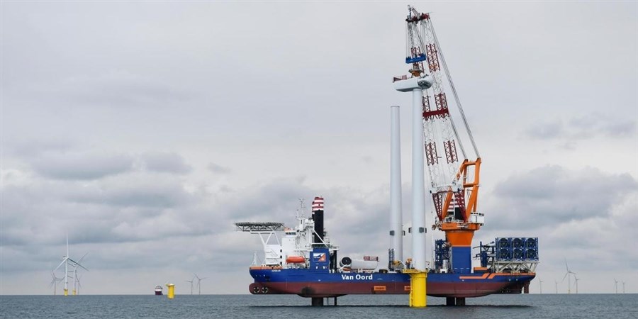 Bericht Bouw windpark Hollandse Kust Noord gestart bekijken